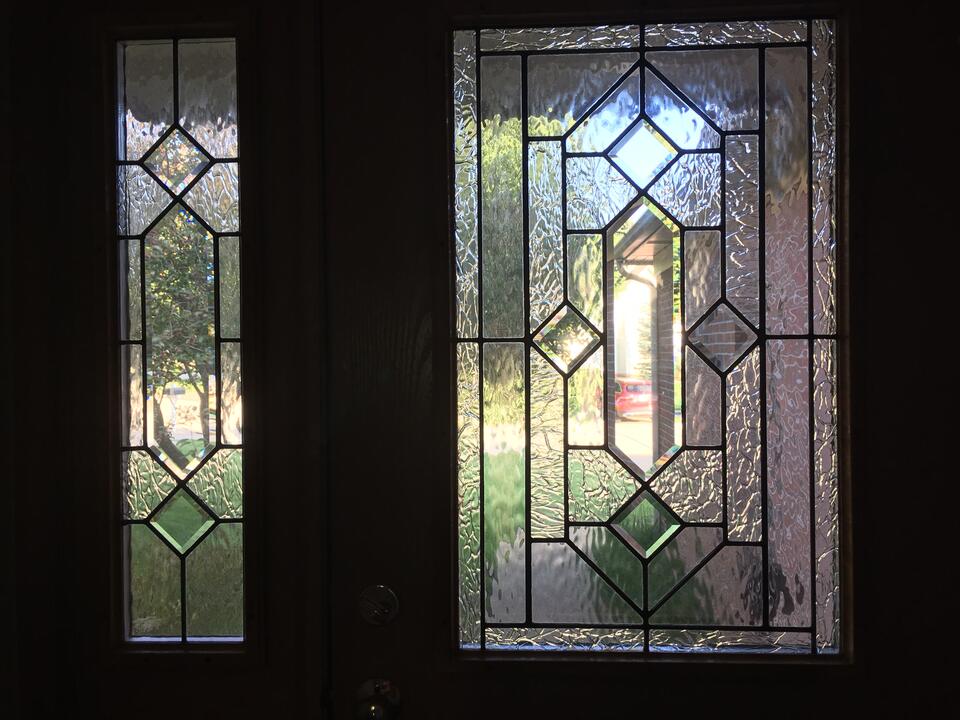 etched glass